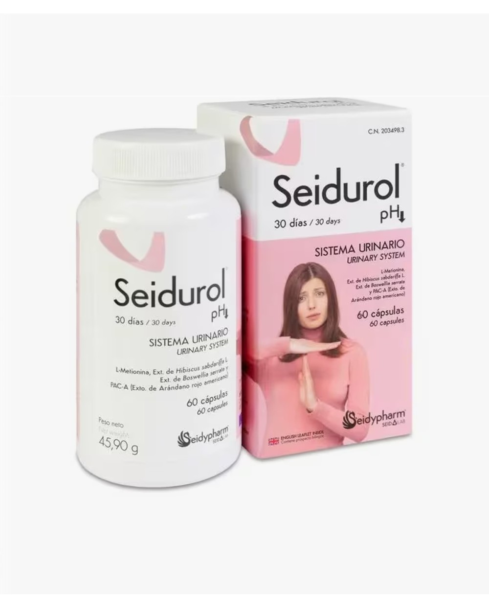 SEIDUROL 60 CAPSULAS