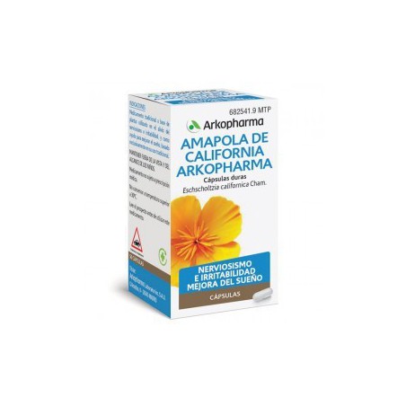AMAPOLA DE CALIFORNIA ARKOPHARMA CÁPSULAS DURAS , 50 CÁPSULAS