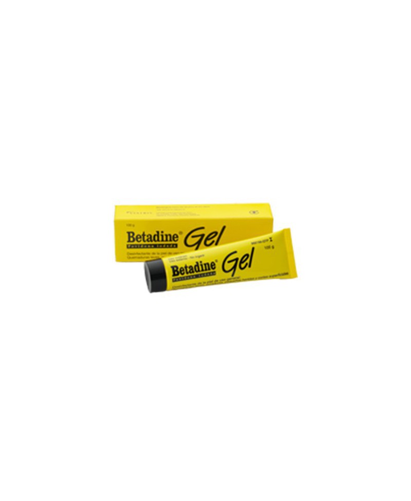 BETADINE GEL 100 MG/G GEL, 1 TUBO DE 100 G